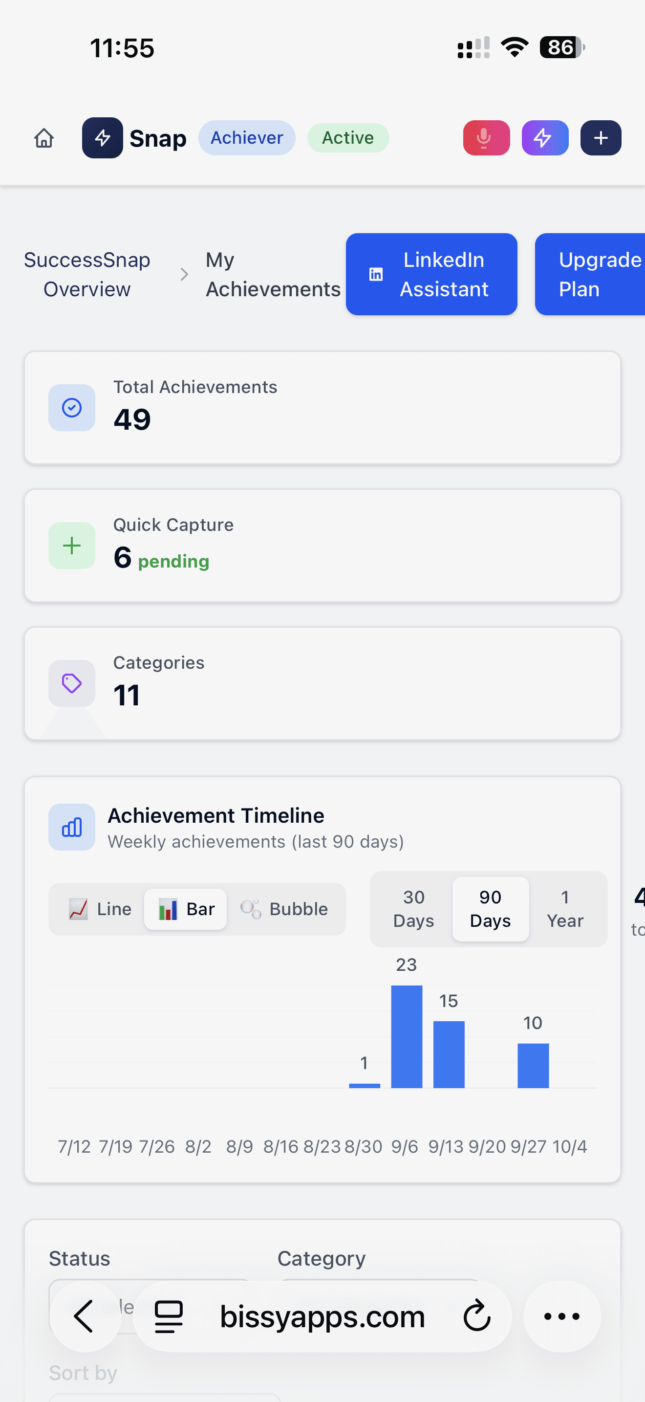 SuccessSnap Screenshot 1